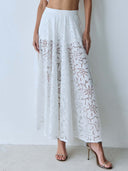Elegant Lace Sleeveless Tank Top
