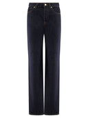 Modern Playful Unique High Waist Pocket Straight Jeans