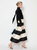 Elegant Colorblock Two-Piece Dress