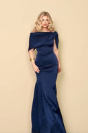 Off-Shoulder Slim-Fit Maxi Dress
