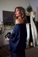 Exquisite Satin High-Waisted Maxi Skirt