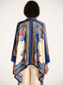 Elegant Bohemian Print Wide-Leg Pants