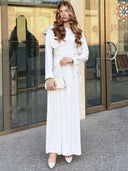 Long-Sleeved Pullover Dress Set