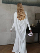 Irregular Ribbon Design Maxi Dress