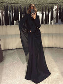 Irregular Ribbon Design Maxi Dress