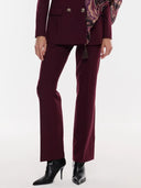Elegant High-Waist Straight-Leg Trousers