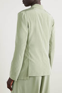 Fashionable Pleated Pocket Wide-Leg Pants
