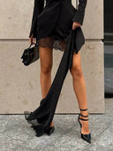 Elegant Vest And Short Blazer