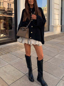 Casual Batwing Sleeve Cardigan Sweater