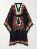 Bohemian Unique Print Asymmetrical Midi Dress