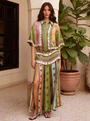 Exquisite Bohemian Print Skirt