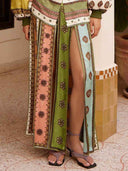 Exquisite Bohemian Print Jacket