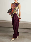 Exquisite And Versatile Satin Suit Pants