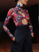 Unique Exquisite Tailoring High Waist Wide Leg Pants