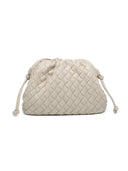 Minimalist Hand-Woven Clutch Shoulder Bag