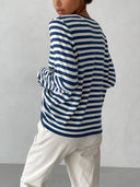Striped Pullover Sweater
