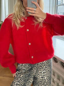 Candy Color Cardigan Knitwear