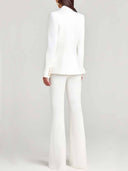 Fashion Casual High-Waist Pocket Trousers
