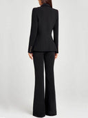 Fashion Casual High-Waist Pocket Trousers