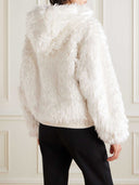 Exquisite Hooded Plush Jacket