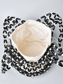 Hollow Woven Bucket Bag