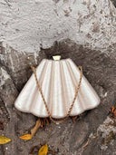 Shell Element Chain Bag Hand Bag