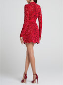 Elegant And Sophisticated Lace Mini Dress