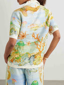 Unique Fantasy Ocean Coral Print Shirt