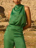 Fashionable Backless Top