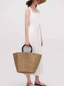 Straw Tote Bag