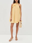 Vacation Style Three-dimensional Flower Dress