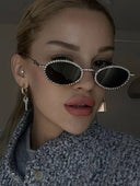 Vintage Rhinestone Sunglasses