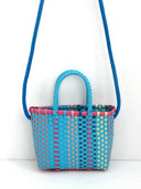 Colorful Hand Woven Beach Bag Picnic Bag