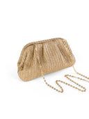 Straw Clutch Chain Bag