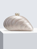 Shell Element Clutch Chain Bag