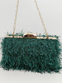 Tassel Clutch Chain Bag