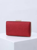 Minimalist Shiny Clutch Chain Bag