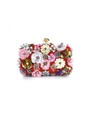 Three-dimensional Flower Handbag Chain Bag