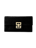 Straw Minimalist Clutch Chain Bag