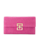 Straw Minimalist Clutch Chain Bag