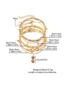 Pineapple Star Elements Anklet