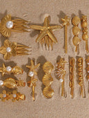 Ocean And Flower Element Hairpin Hair Accessories
