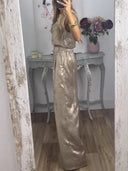 Casual Vest And Trousers Two-piece Set
