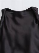 Sleeveless Satin Maxi Dress