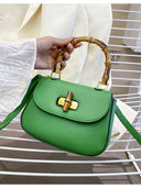 Retro Bamboo Shoulder Crossbody Handbag