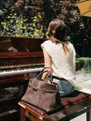 Retro Large Capacity High-End Versatile Handbag