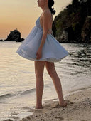 Sweet Wide Hem Mini Dress