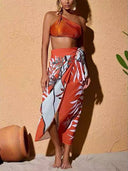 Beaded Bikini Two-piece Set