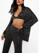 Sequined Camisole Top