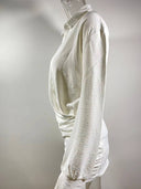 Deep V Hip-hugging Shirt Dress